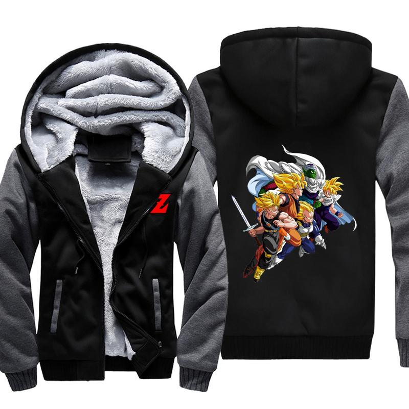 Dragon Ball Z  Fleece Jackets - Warriors Jackets