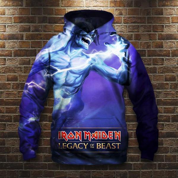 Iron Maiden Hoodie - 3D Print Sweatshrit