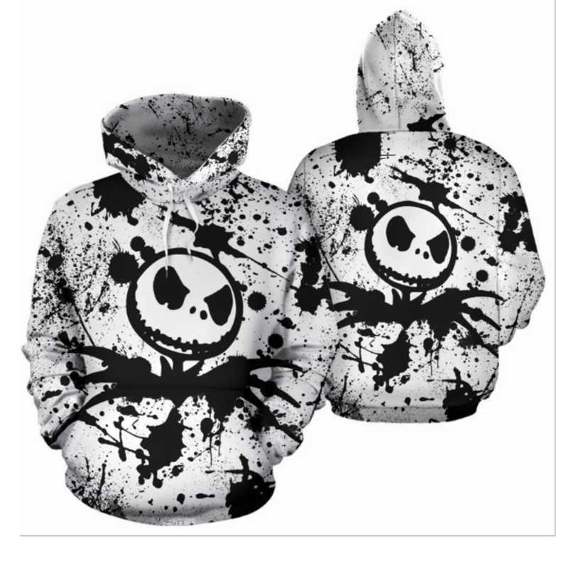 The Nightmare Before Christmas Hoodie - 3D Print Sweatshirts Jacket Coat