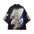Eagle Printed Men Summer Loose Cotton Kimono Cool Jacket Streetwear