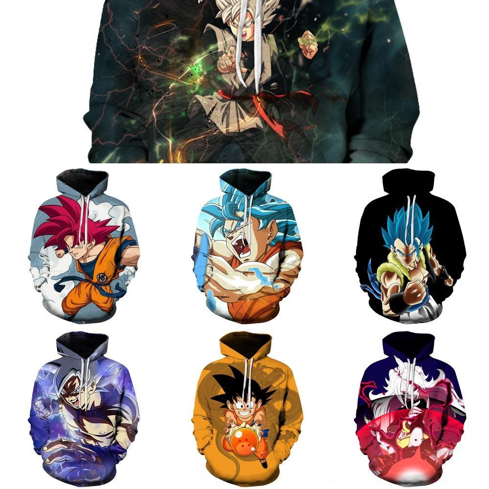 3D Digital Printed Dragon Ball Hoodie