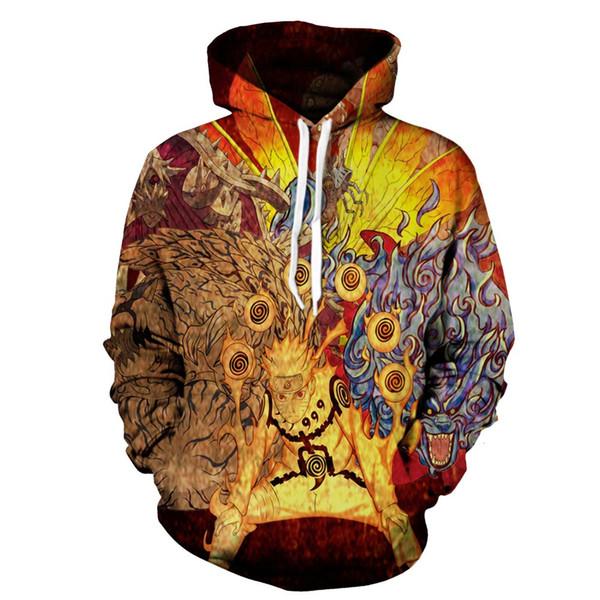 Naruto Casual Hoodie Anime - 3D Sweatshirt