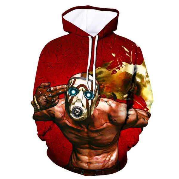 Game Borderlands 3 Hoodies - 3D Digital Print Hooded Pullover