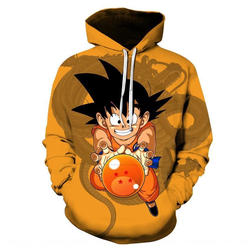 3D Digital Printed Dragon Ball Hoodie