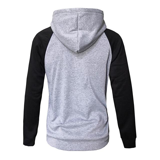 Men's Cartoon Crown Hoodie - Hooded Casual Street Chic Pullover