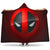 Deadpool Hooded Blanket - Prohibited Red Blanket