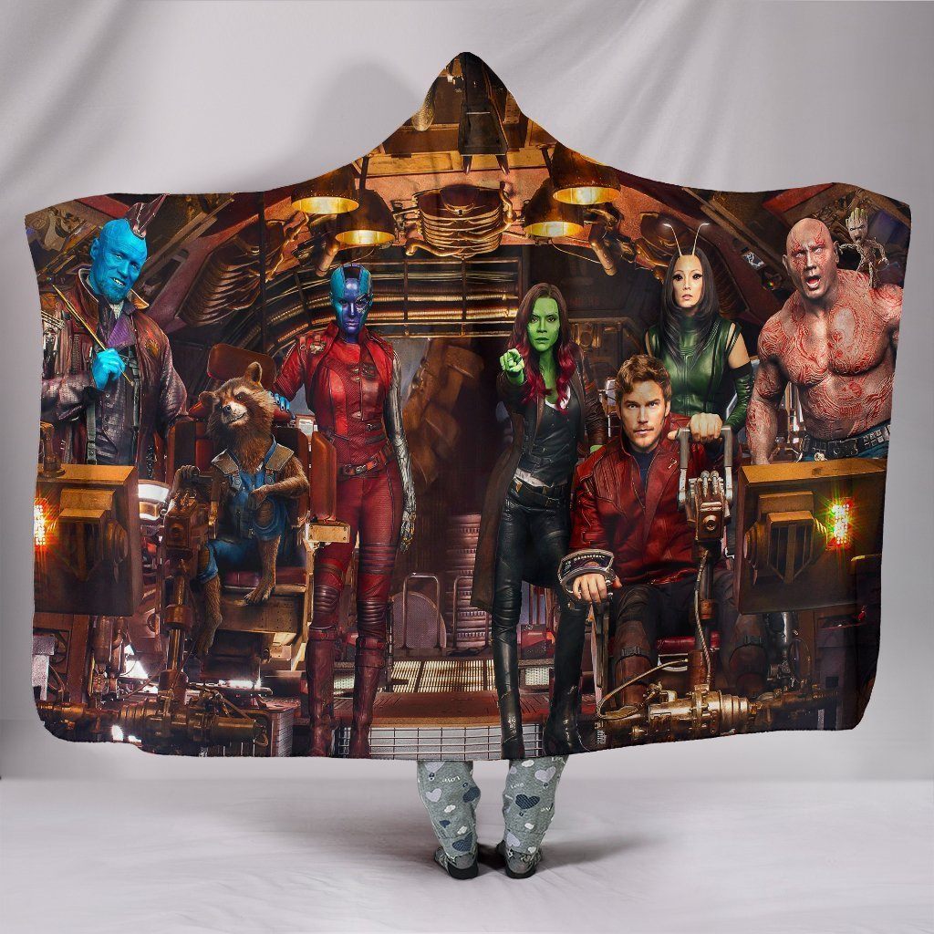 Guardians of the Galaxy Hooded Blankets - Guardians of the Galaxy Super Cool Hooded Blanket