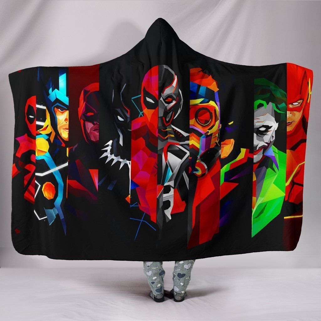 The Avengers Hooded Blankets - Super Heroes Hooded Blanket