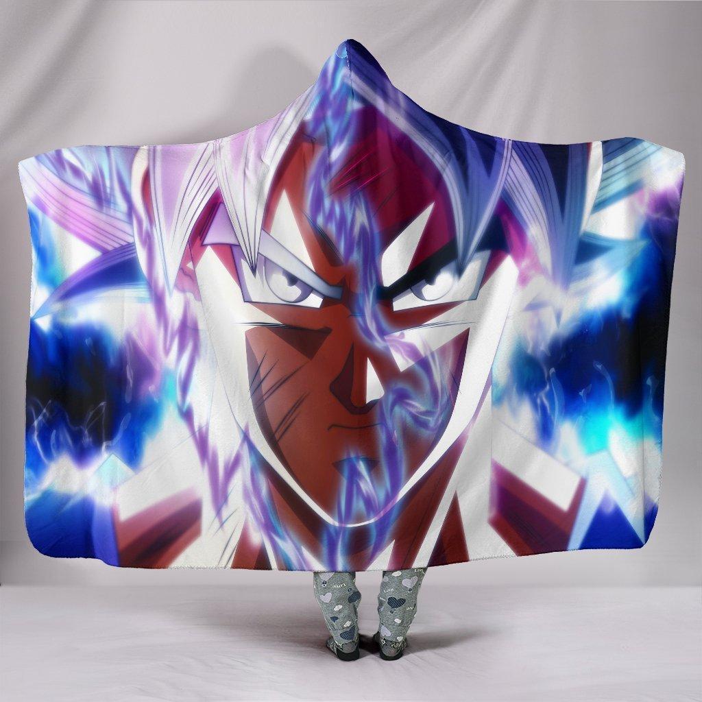 Dragon Ball Hooded Blankets - Dragon Ball Goku Saiyan Hooded Blanket