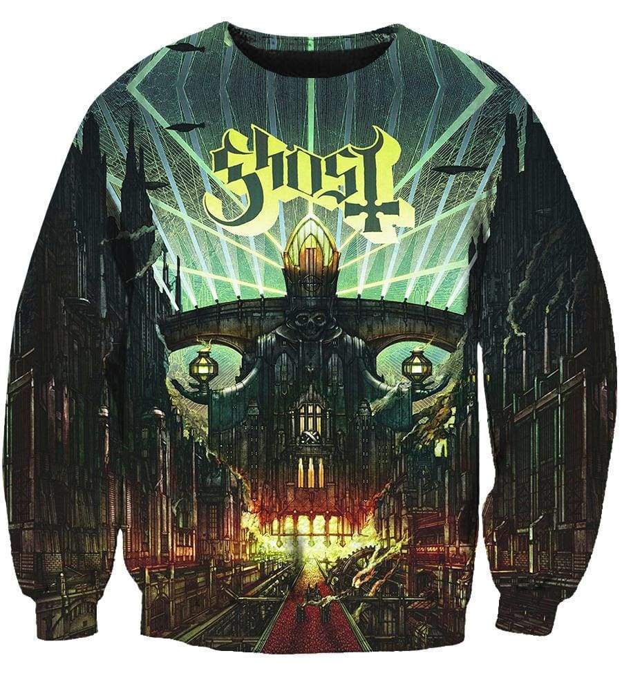Ghost - 3D Hoodie, Zip-Up, Sweatshirt, T-Shirt