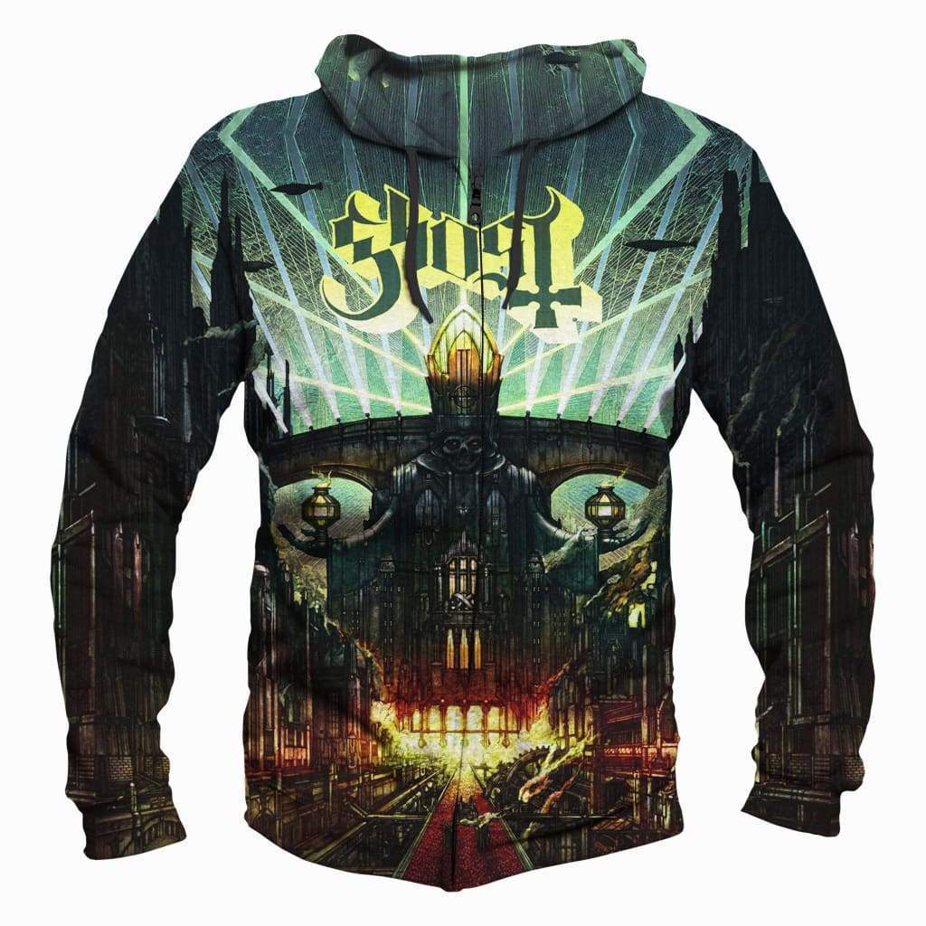 Ghost - 3D Hoodie, Zip-Up, Sweatshirt, T-Shirt
