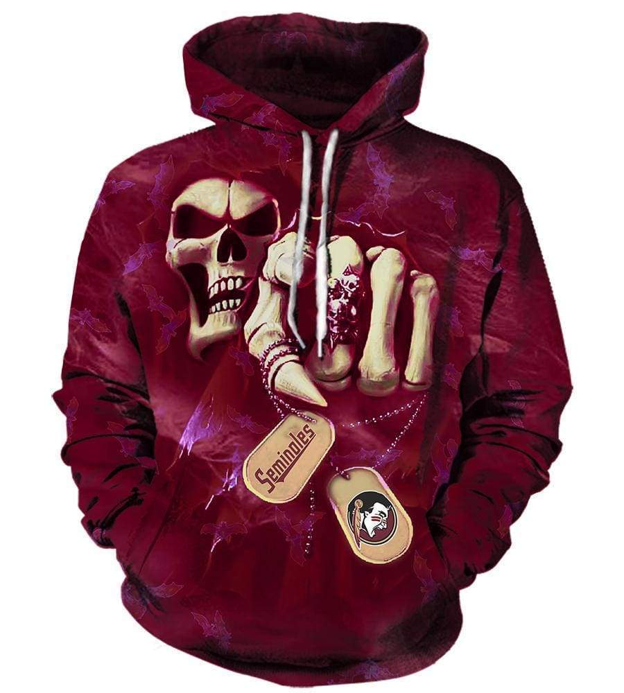 God/Florida State Seminoles - 3D Hoodie, Zip-Up, Sweatshirt, T-Shirt