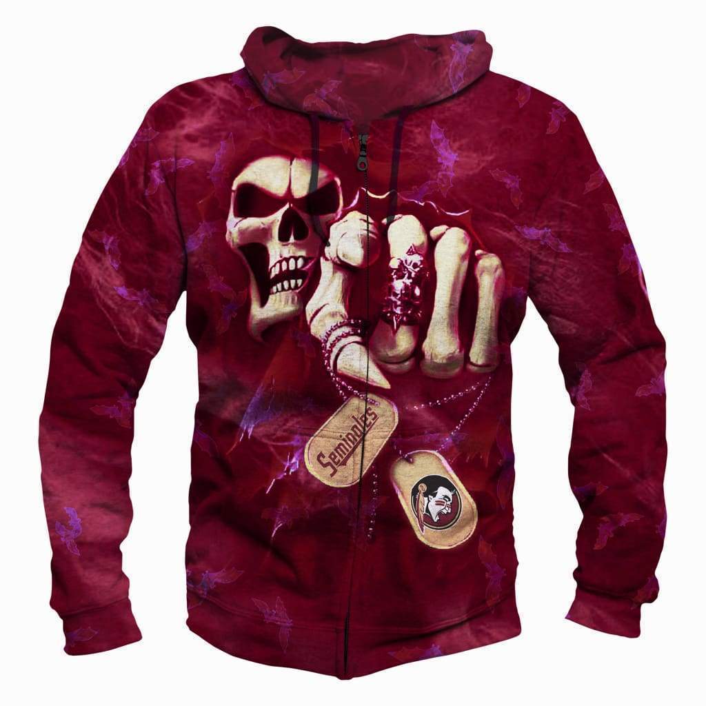 God/Florida State Seminoles - 3D Hoodie, Zip-Up, Sweatshirt, T-Shirt