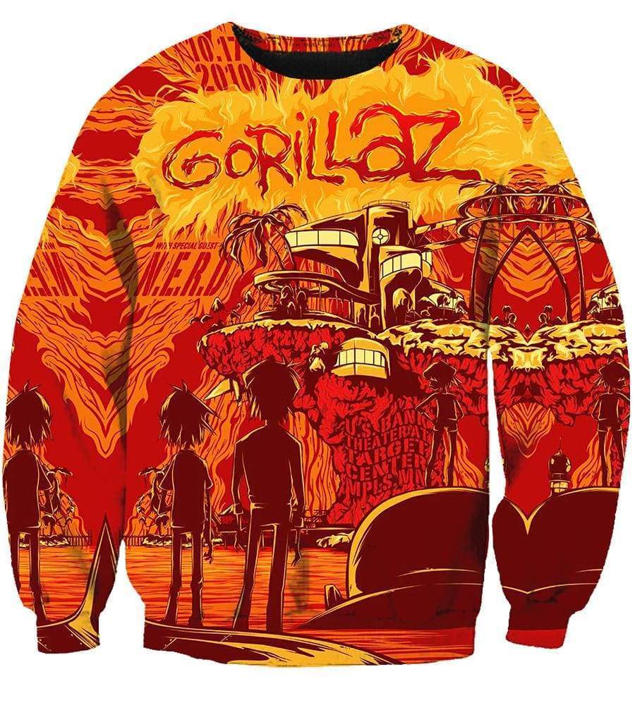 Gozilla - 3D Hoodie, Zip-Up, Sweatshirt, T-Shirt