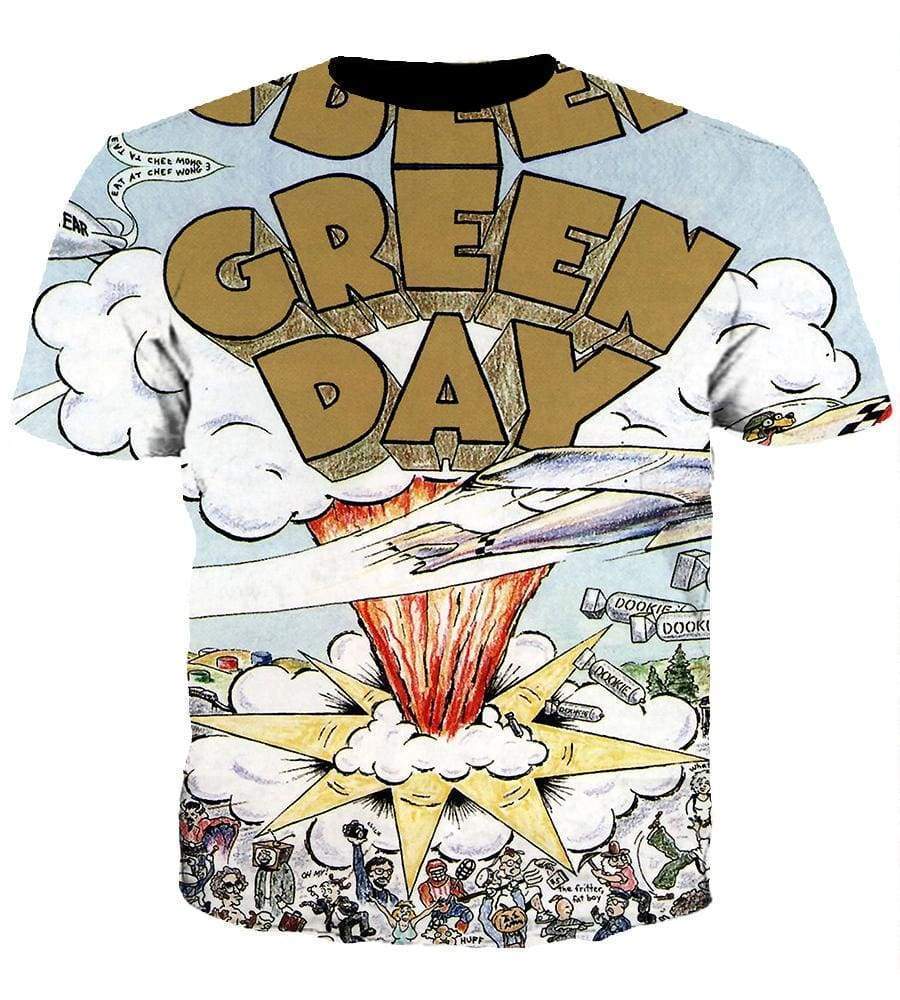 Green Day - 3D Hoodie, Zip-Up, Sweatshirt, T-Shirt #1