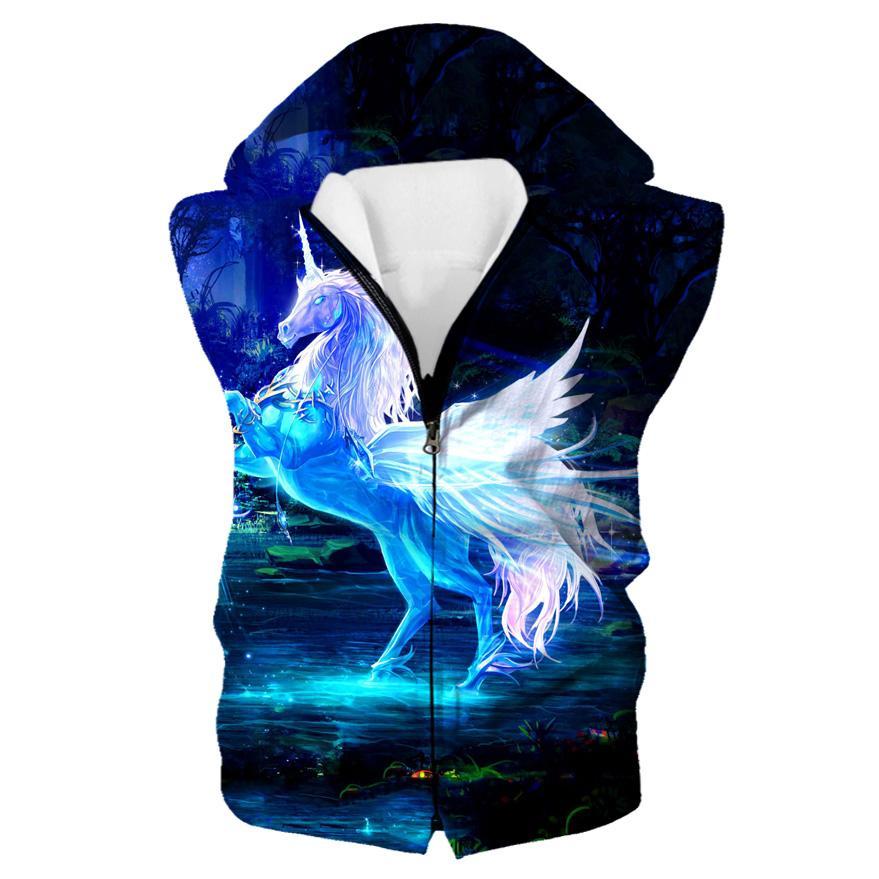 Unicorn Hoodies - Beautiful Unicorn  Fantasy Pullover Hoodie