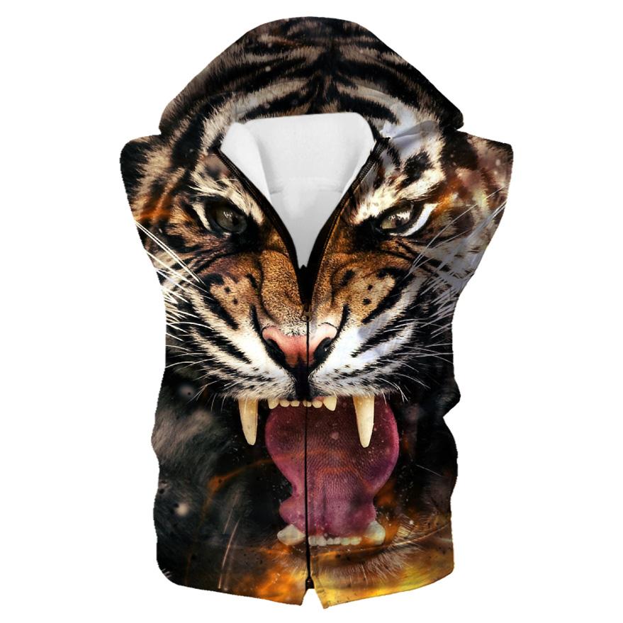 Tiger Fierce Hoodies - Tiger Pullover Hoodie