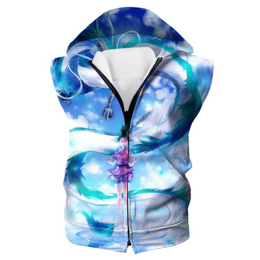 Funny Spirited Away Hoodies - Spirited Away Dragon Pullover Hoodie