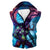 World of Warcraft Demon Illidan Hoodies  -  Pullover Blue-Red Hoodie