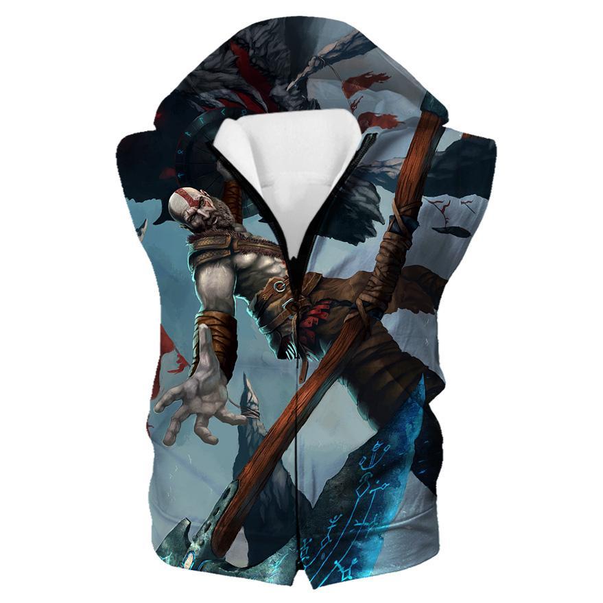 God of War Kratos Hoodie - Pullover Hoodie
