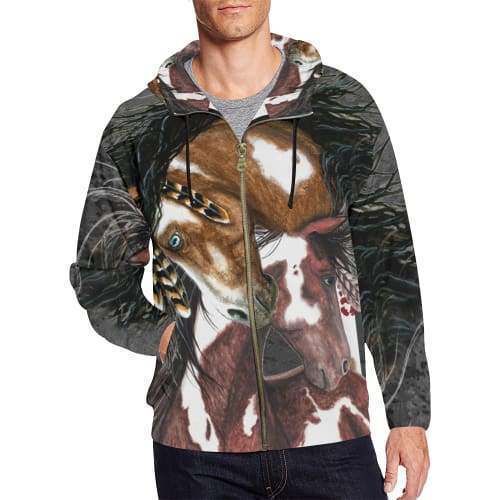 Horse - 3D Hoodie, Zip-Up, Sweatshirt, T-Shirt #1