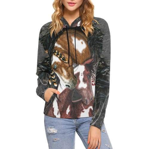 Horse - 3D Hoodie, Zip-Up, Sweatshirt, T-Shirt #1