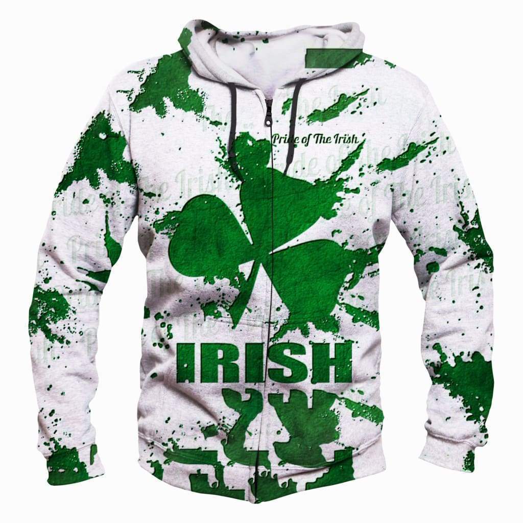 Irish - 3D Hoodie, Zip-Up, Sweatshirt, T-Shirt #2