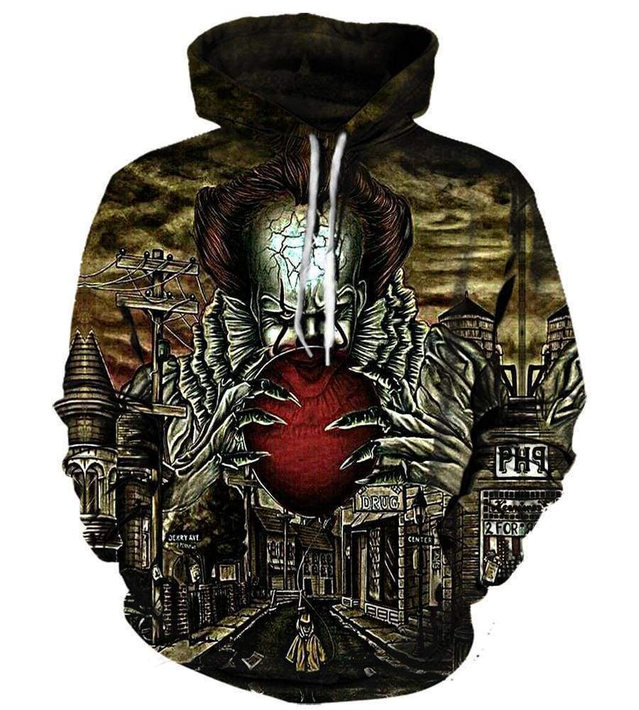 It - 3D Hoodie - Sweatshirt - T-Shirt #1