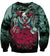 Funny Clown Hoodies - Zip Up Evil Nausea Black Hoodie