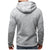 Polka Dot Split Hoodie - Hooded Active Basic Sports Zip Up Jacket