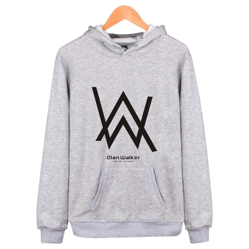 Alan Walker Hoodies - Black Letter Hoodie