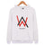 Alan Walker Hoodies - Red-black Letter Hoodie