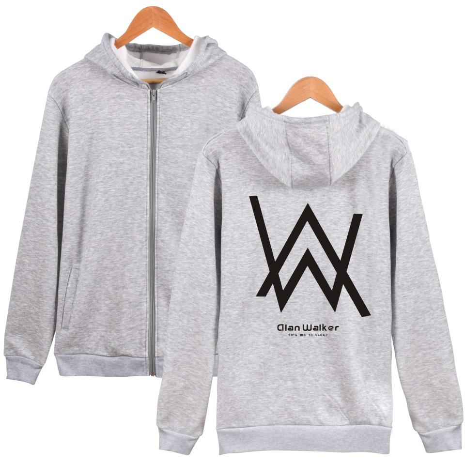 Alan Walker Hoodies - Black Letter Hoodie