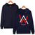 Alan Walker Hoodies - Red-white Letter Hoodie