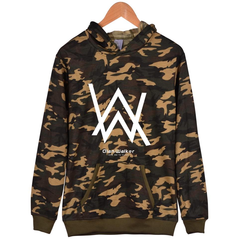 Alan Walker Hoodies - Camo Hoodie