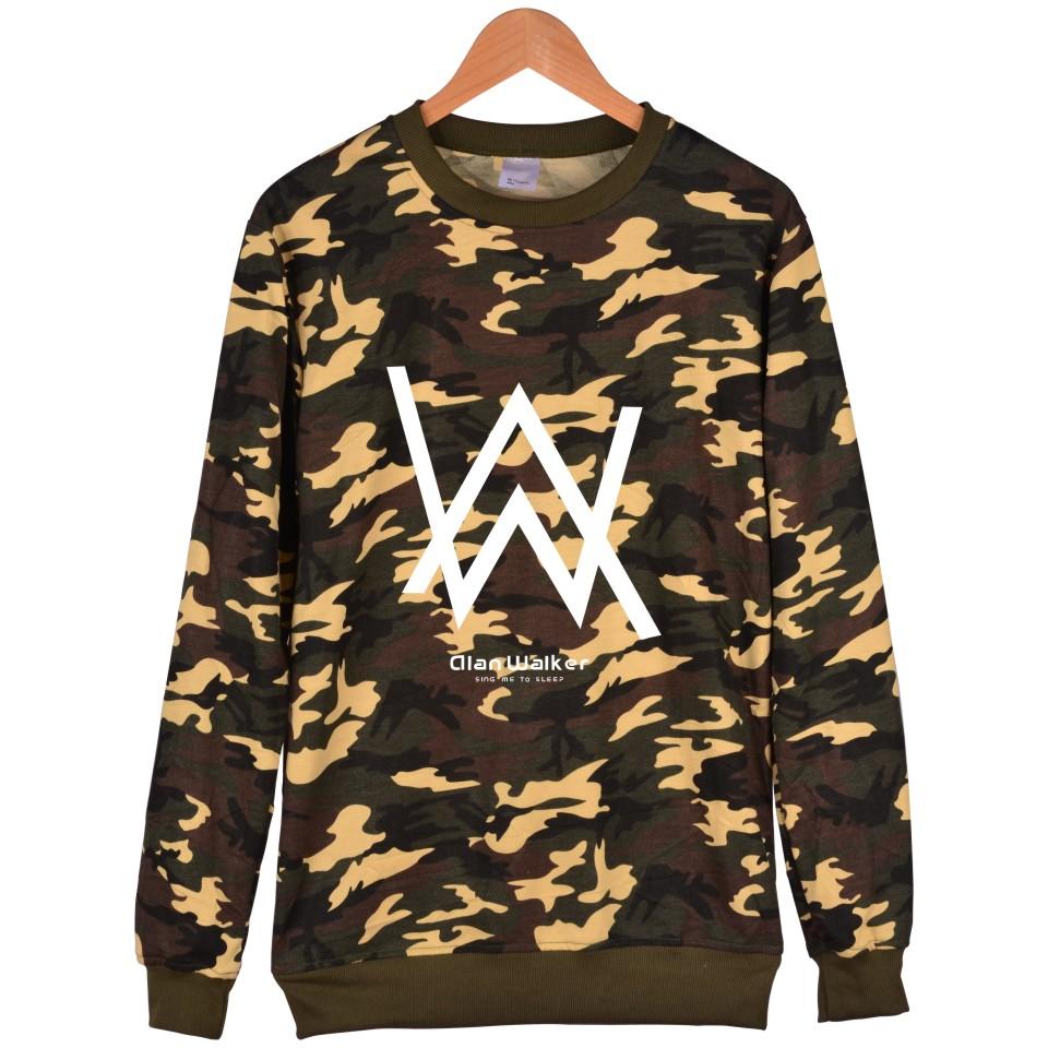 Alan Walker Sweatshirts - Camo Sweatshirt