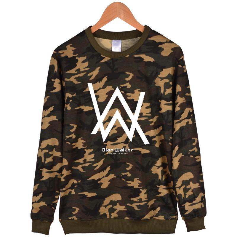 Alan Walker Sweatshirts - Camo Sweatshirt