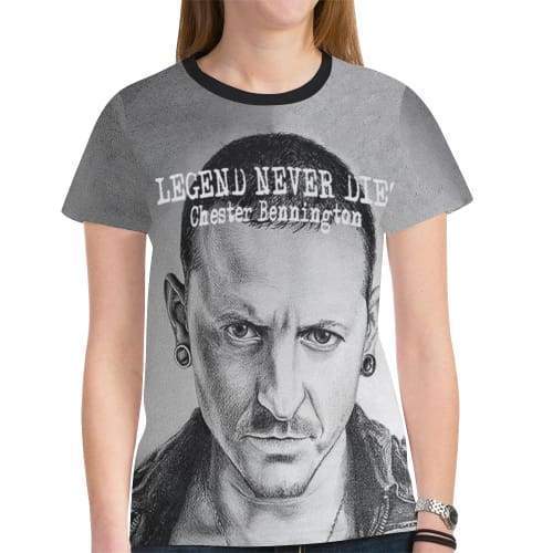 Linkin Park Bennington Sweatshirts - Grey 3D Sweatshirt