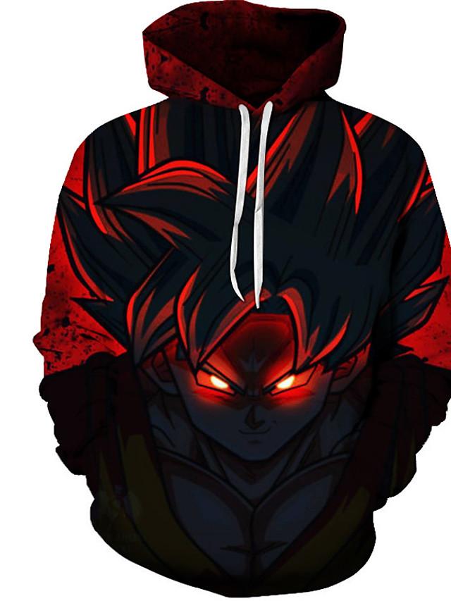 Dragon Ballz Goku 3D Printed Classic Hoodie - Hooded Pullover