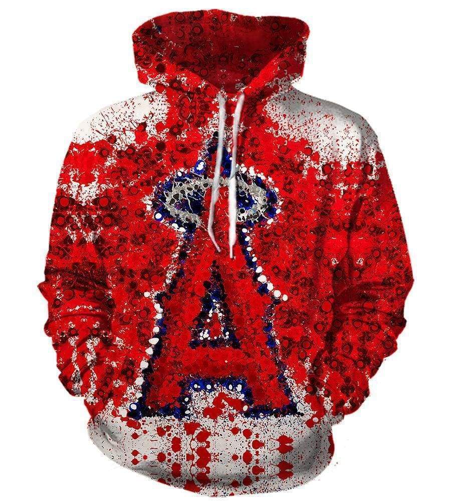 Los Angeles Angels of Anaheim - 3D Hoodie, Zip-Up, Sweatshirt, T-Shirt #2
