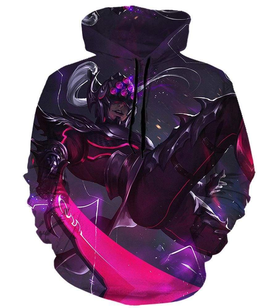 League of Legends Master Yir Hoodies - Pullover Purple Hoodie