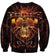 Funny Megadeth Sweatshirt - Taro With Glasses3D Sweatshirt