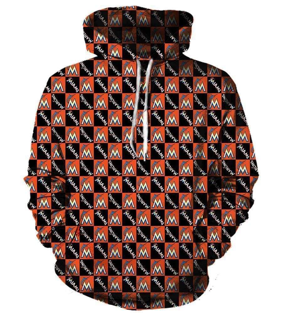 Miami Marlins  - 3D Hoodie, Zip-Up, Sweatshirt, T-Shirt #1