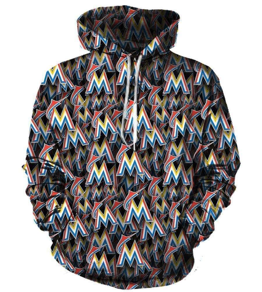 Miami Marlins - 3D Hoodie, Zip-Up, Sweatshirt, T-Shirt