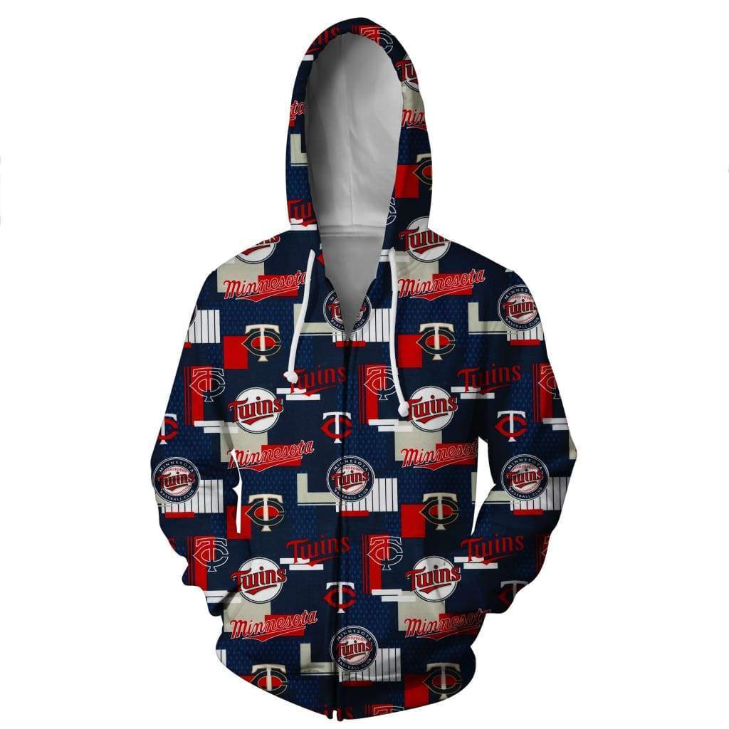 Minnesota Twins - 3D Hoodie, Zip-Up, Sweatshirt, T-Shirt #1