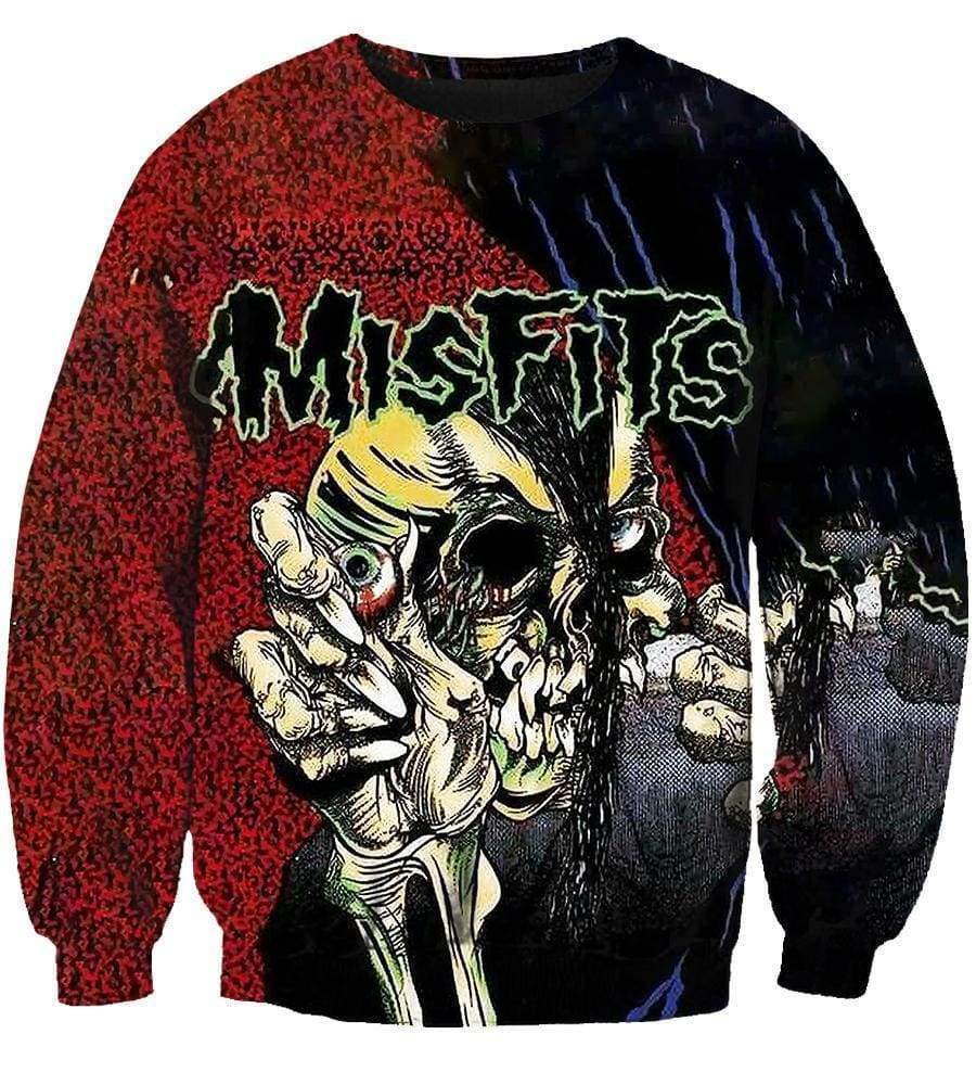 Misfits - 3D Hoodie, Zip-Up, Sweatshirt, T-Shirt #1