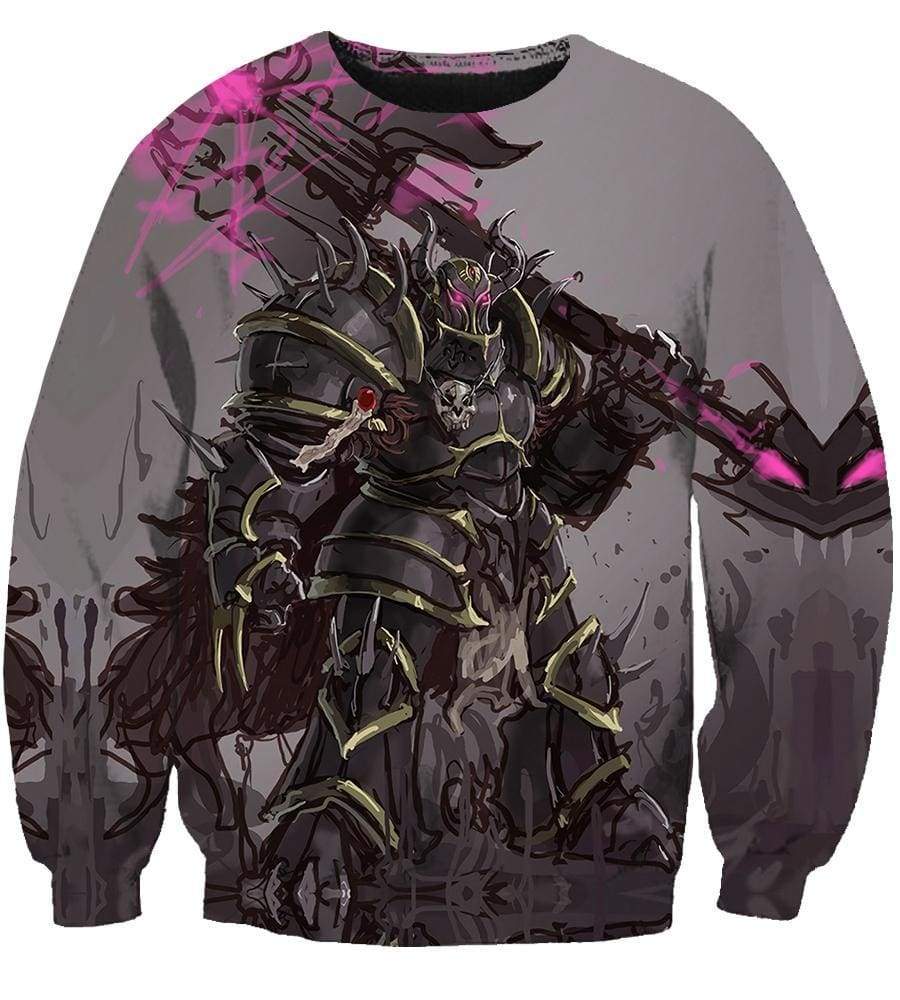 League Of Legends Mordekaiser Hoodies Pullover Grey Hoodie Hoodiesbuy 