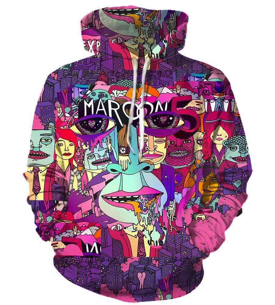 Moroon - 3D Hoodie, Zip-Up, Sweatshirt, T-Shirt