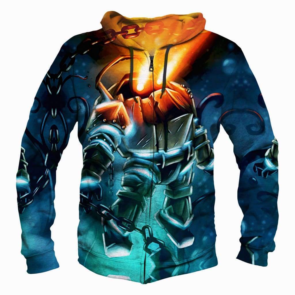 League of Legends Nautilus Hoodies - Pullover Blue Hoodie