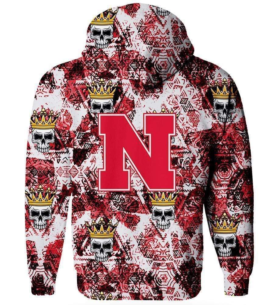 Nebraska Cornhuskers - 3D Hoodie, Zip-Up, Sweatshirt, T-Shirt